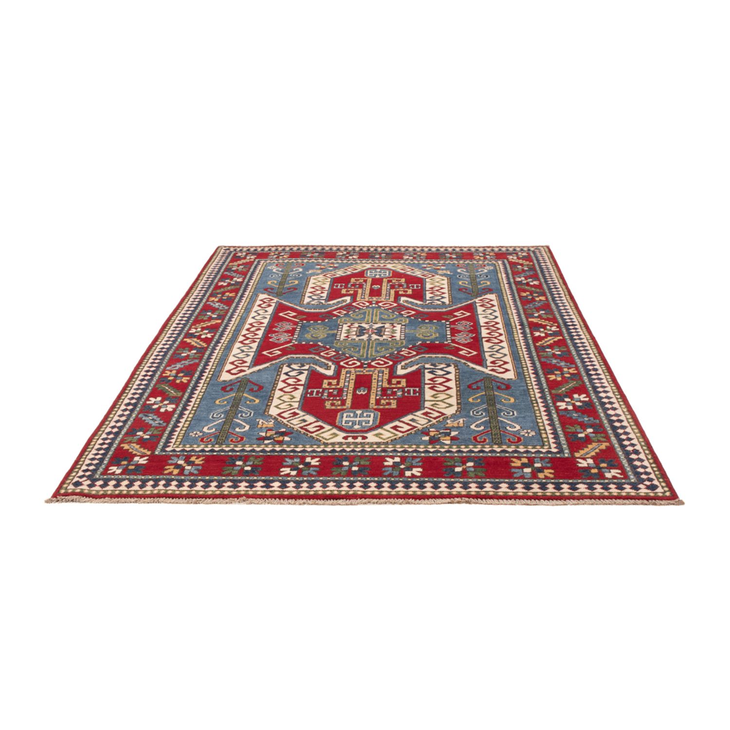 Zieglerův koberec - Kazak - 234 x 166 cm - vícebarevné