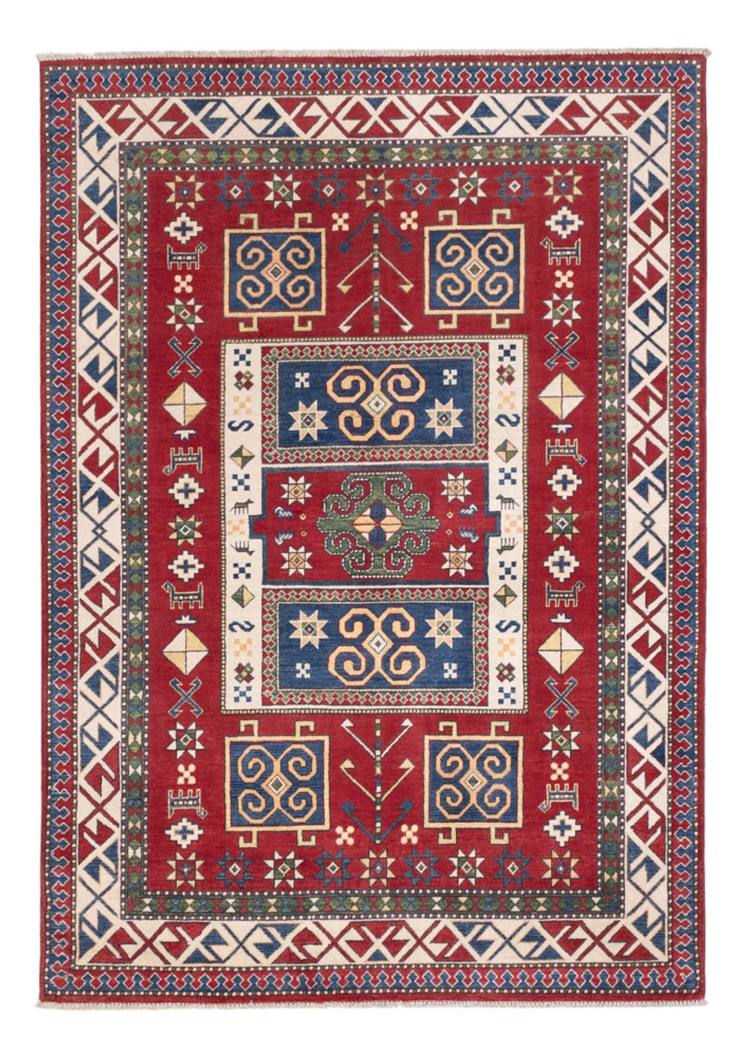 Zieglerův koberec - Kazak - 238 x 169 cm - vícebarevné