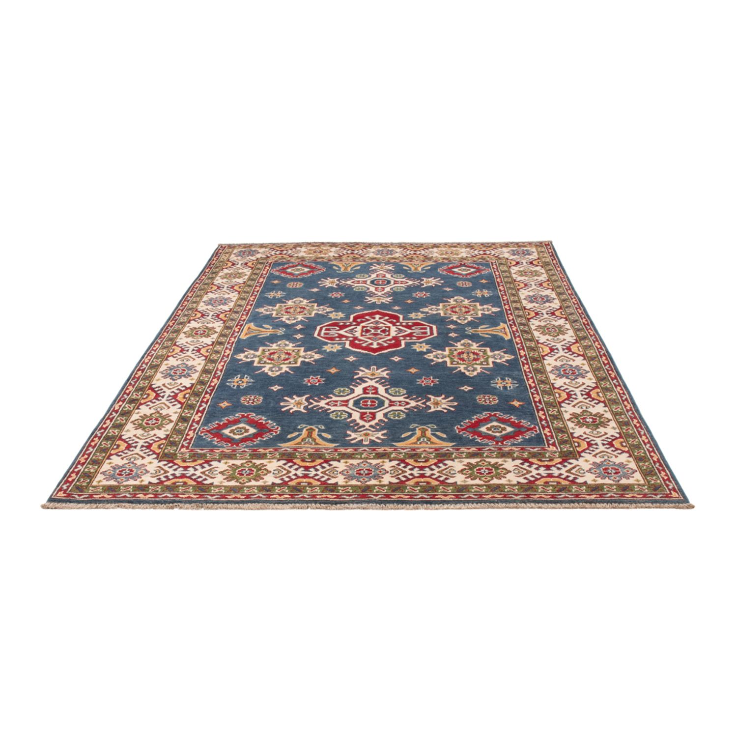 Zieglerův koberec - Kazak - 245 x 171 cm - modrá