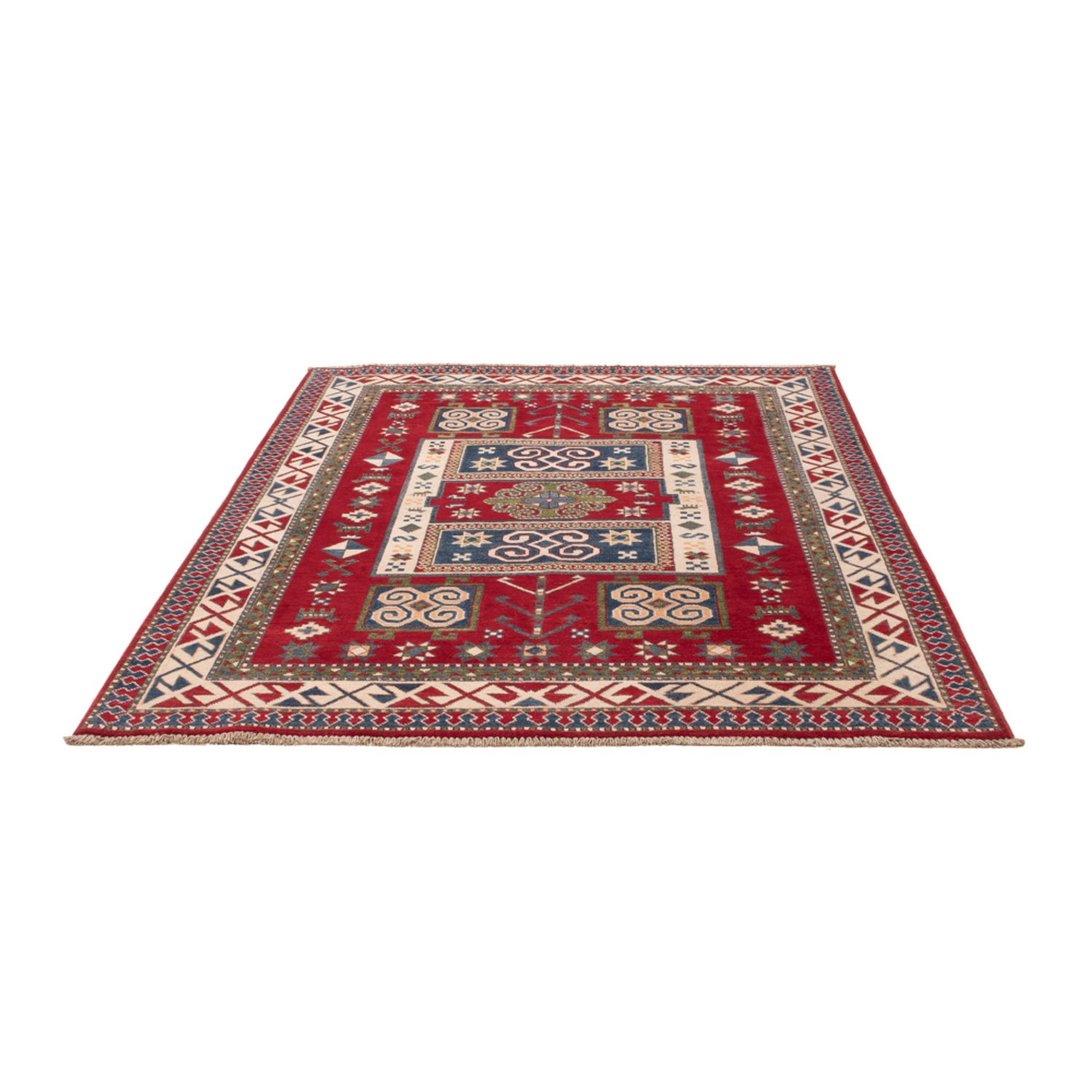 Ziegler Tapijt - Kazak - 202 x 150 cm - veelkleurig