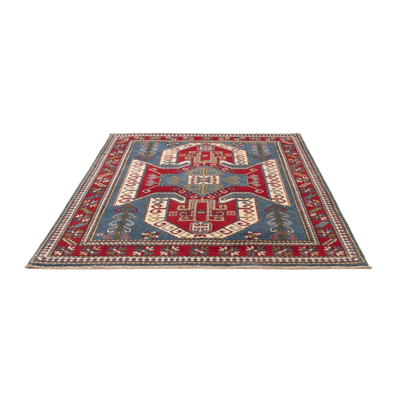 Ziegler Tapijt - Kazak - 198 x 153 cm - veelkleurig