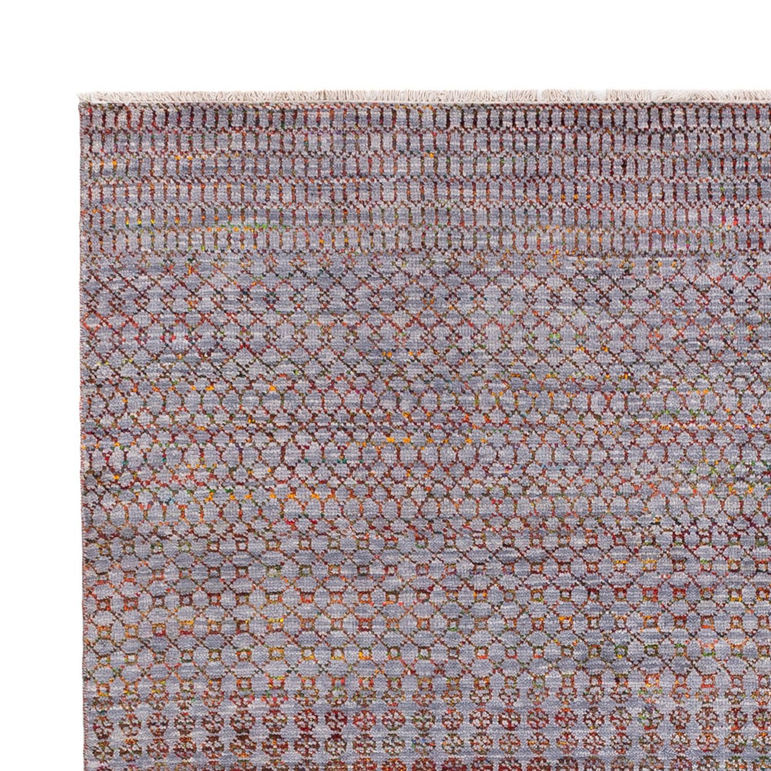 Designový koberec - 300 x 250 cm - tmavě modrá