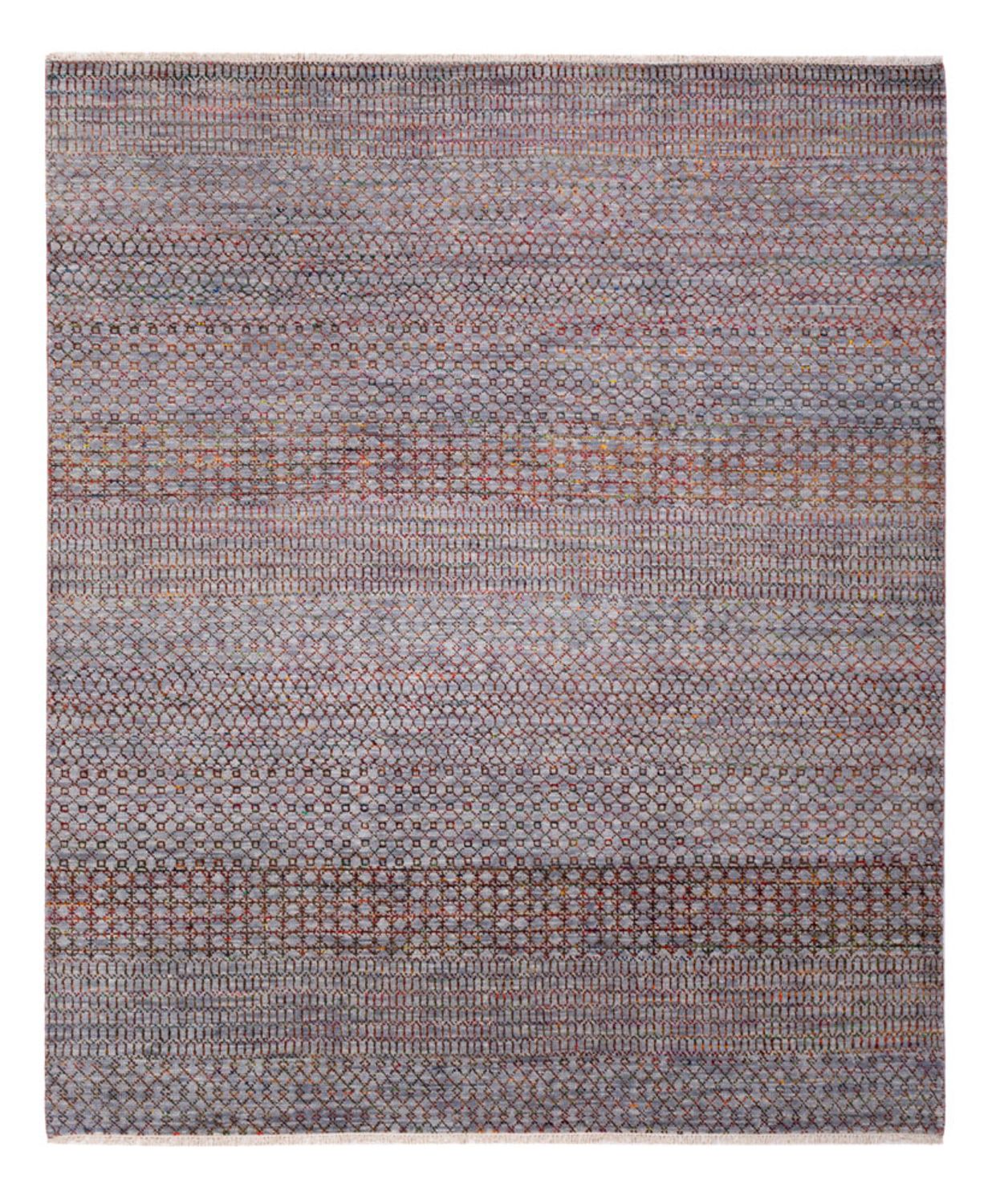 Designový koberec - 297 x 250 cm - tmavě modrá