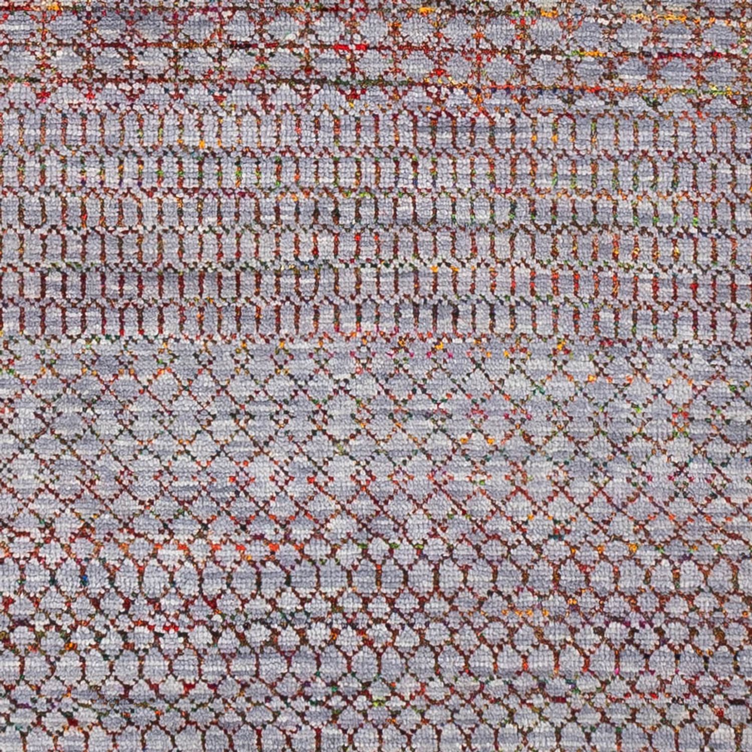 Designový koberec - 297 x 250 cm - tmavě modrá