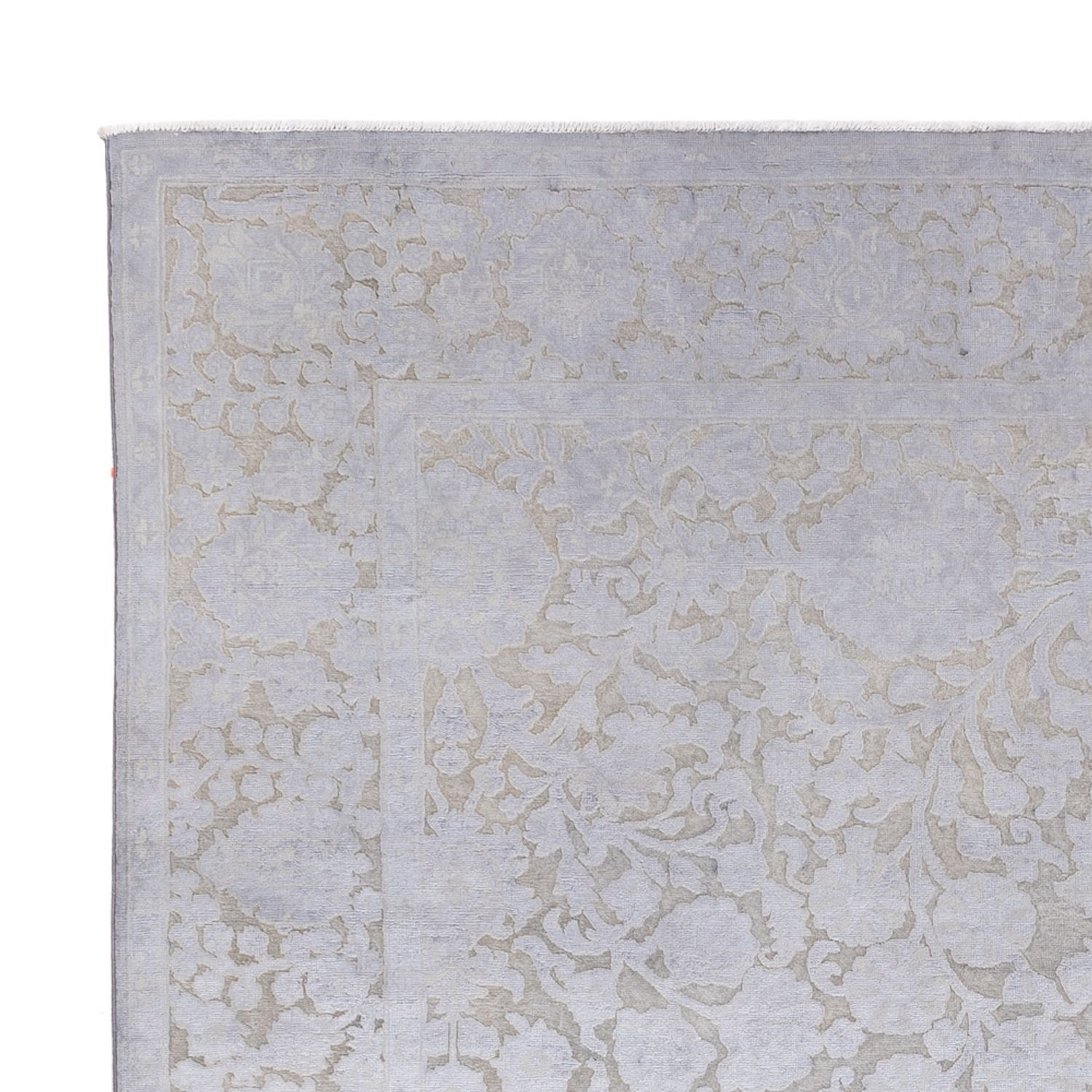Designový koberec - 295 x 246 cm - stříbrná