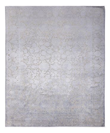 Designový koberec - 295 x 246 cm - stříbrná