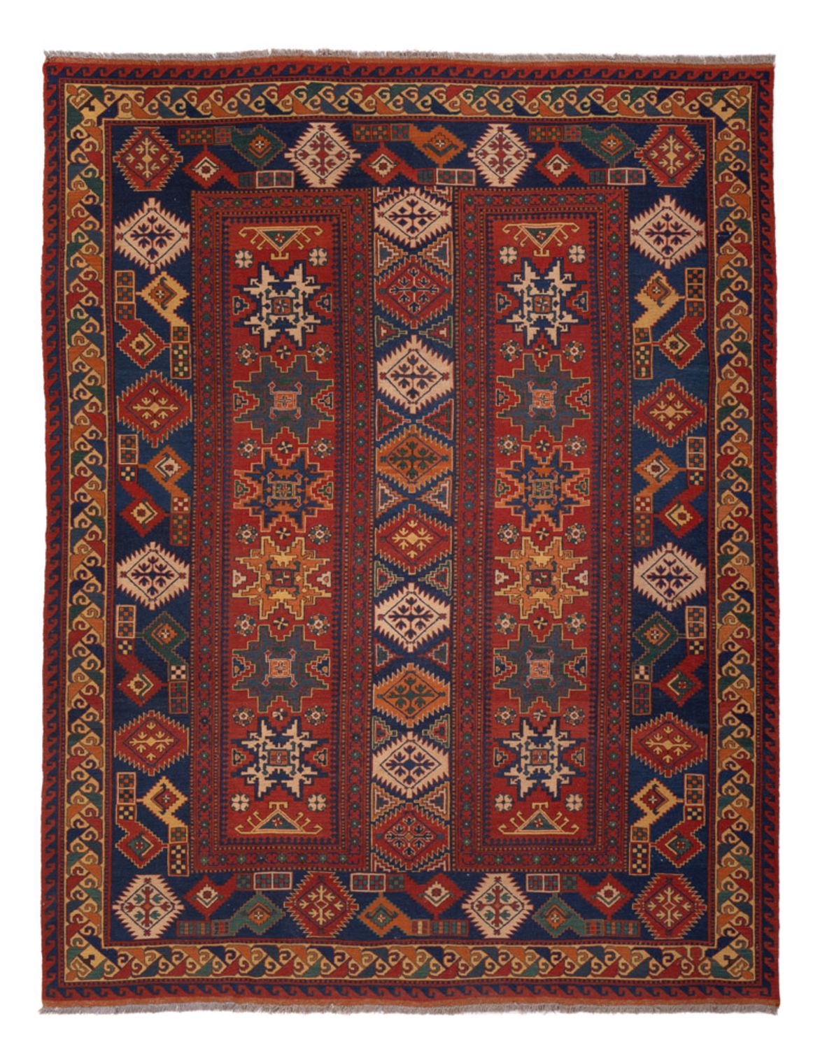 Dywan Kelim - Orientalny - 316 x 248 cm - wielokolorowy