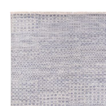 Designer Rug - 300 x 244 cm - light blue