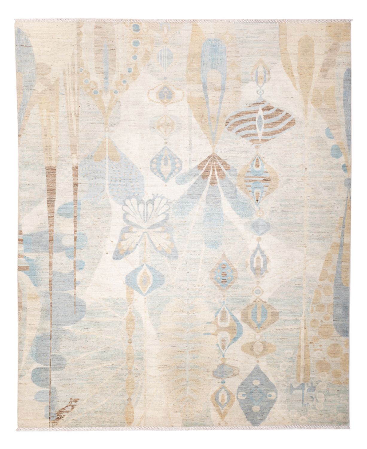 Designový koberec - 305 x 246 cm - béžová