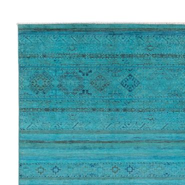 Designer Rug - 300 x 247 cm - turquoise