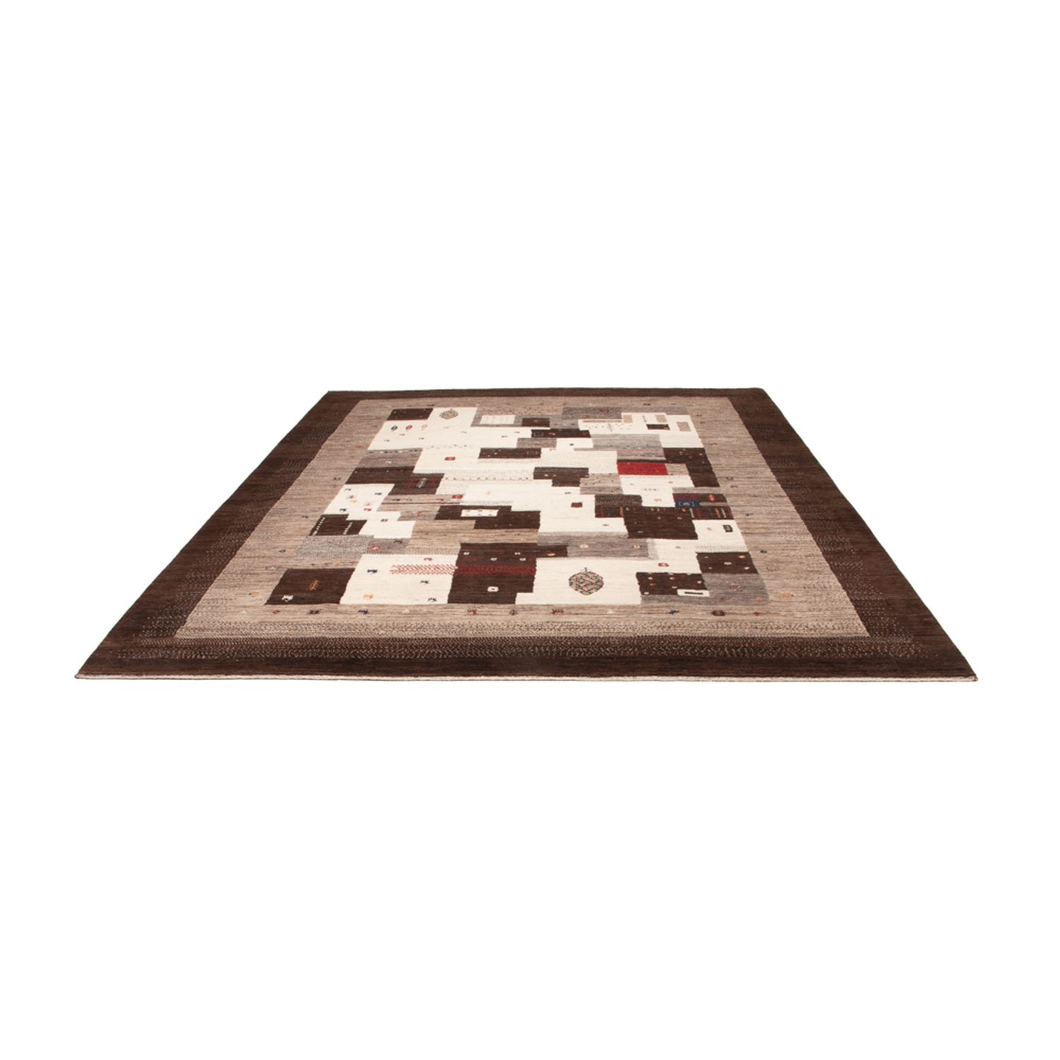 Dywan Gabbeh - Loribaft Indus - 299 x 244 cm - wielokolorowy