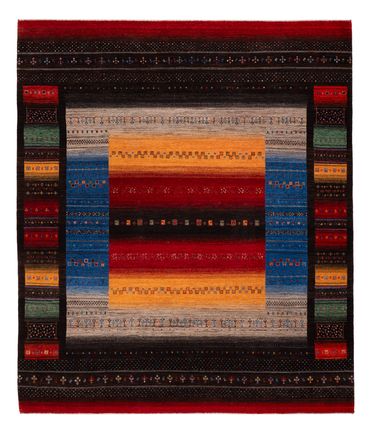 Dywan Gabbeh - Loribaft Indus - 304 x 257 cm - wielokolorowy