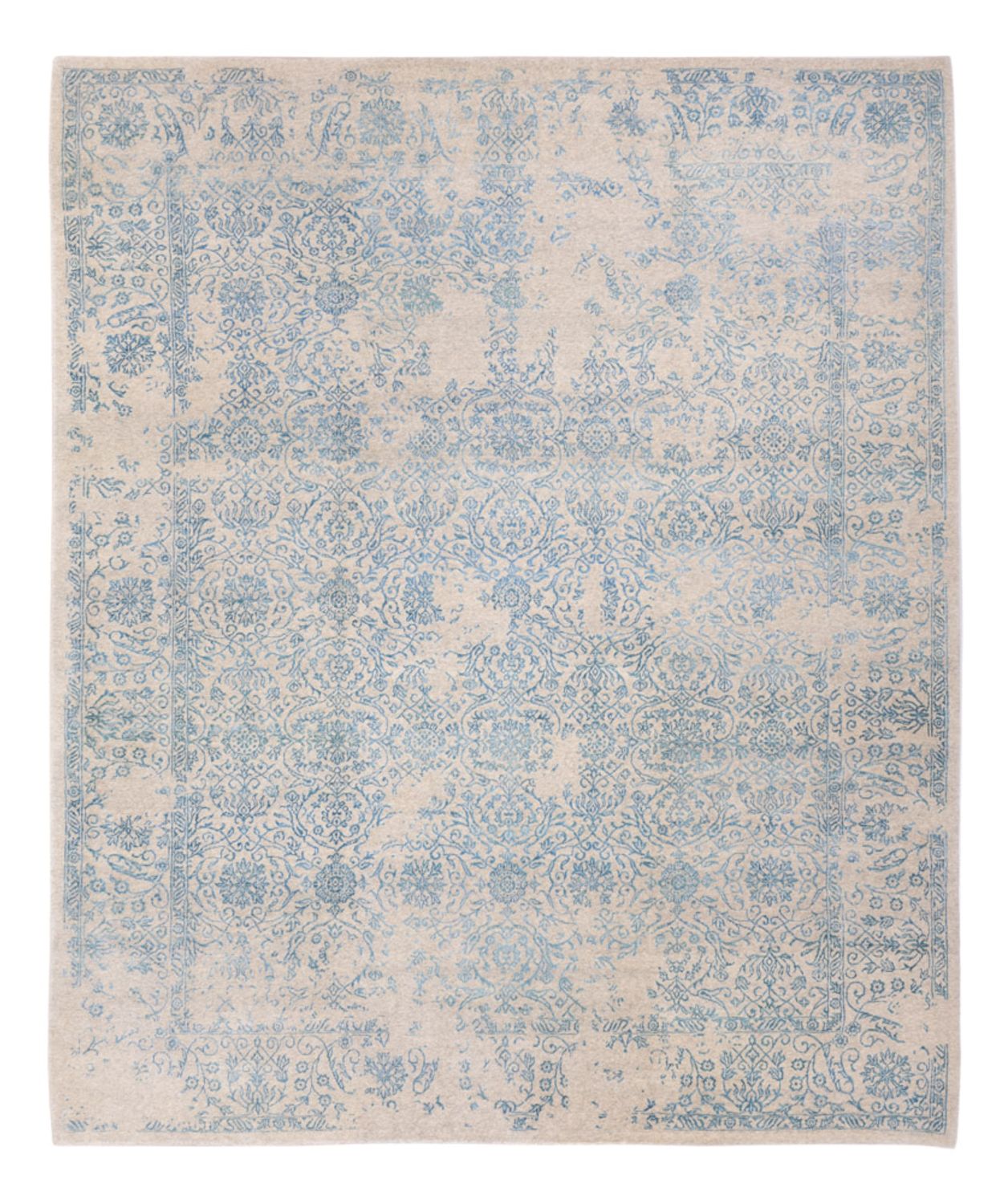 Designový koberec - 289 x 241 cm - světle modrá
