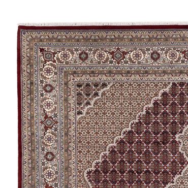 Tapete Oriental - Tabriz - 306 x 248 cm - bege escuro