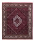 Orientaliska mattor - Bijar - Indus - 305 x 251 cm - mörkröd