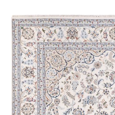 Tapete oriental - Nain - Indus - 303 x 241 cm - branco