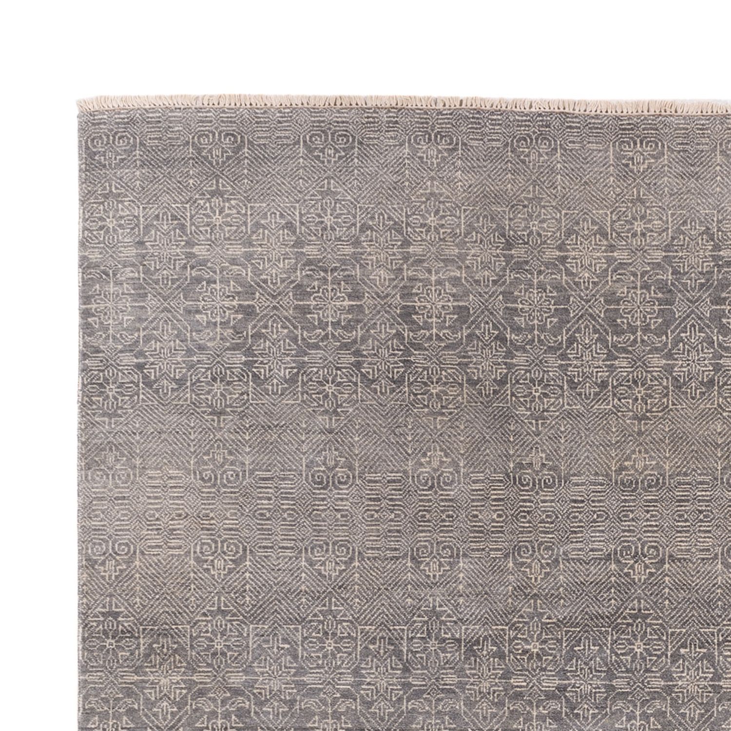 Designový koberec - 302 x 244 cm - šedá
