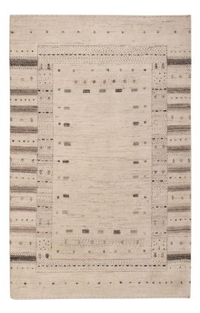 Gabbeh Teppich - Loribaft Indus - 152 x 105 cm - creme