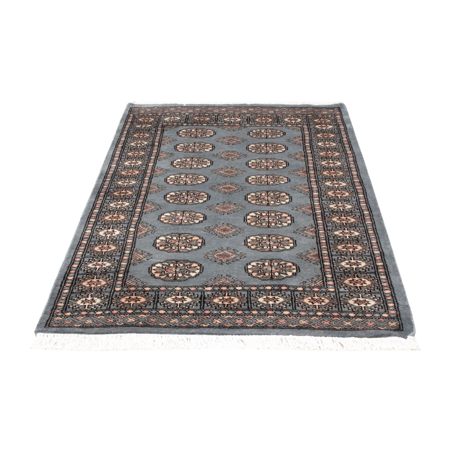 Pakistan Teppich - 152 x 93 cm - hellblau