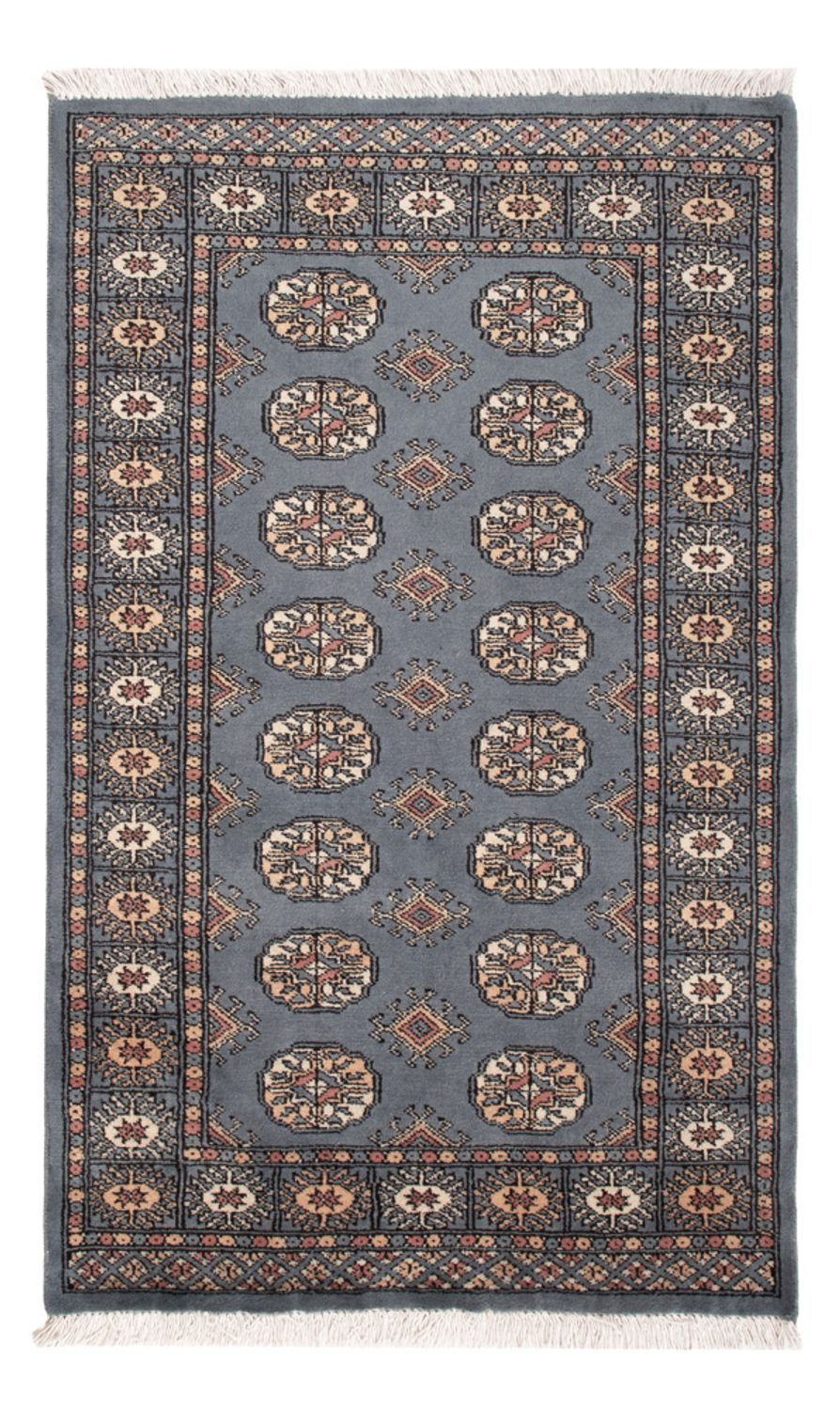 Pakistan Teppich - 152 x 93 cm - hellblau