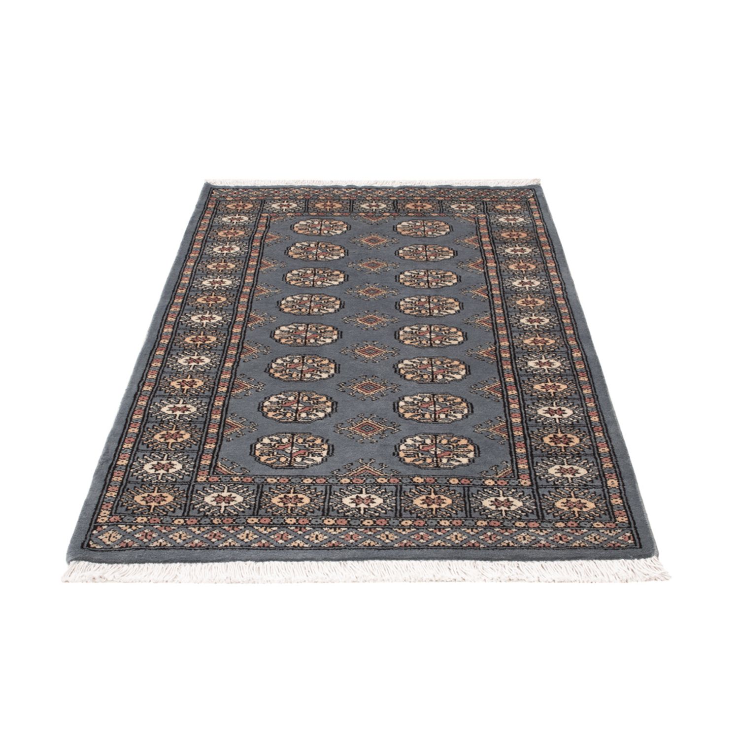 Pakistan Teppich - 152 x 93 cm - hellblau