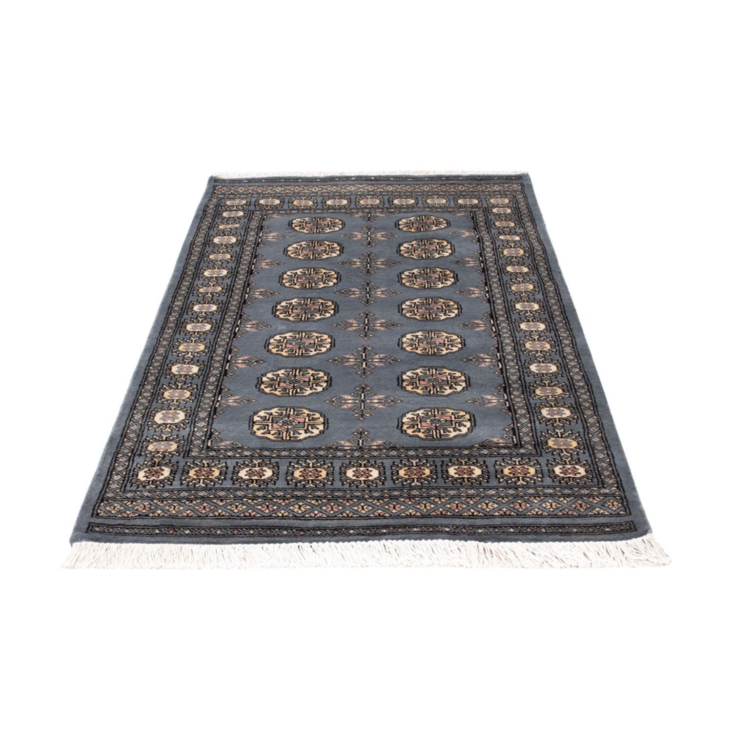 Pakistan Teppich - 156 x 93 cm - hellblau