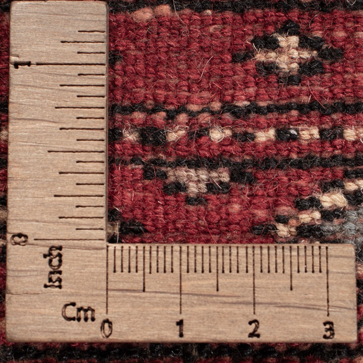 Alfombra Pakistani - 89 x 63 cm - rojo