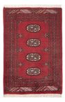 Alfombra Pakistani - 89 x 63 cm - rojo