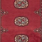 Pakistan Teppich - 141 x 93 cm - rot