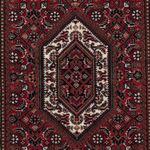 Orientální koberec - Bijar - Indus - 143 x 73 cm - tmavě béžová