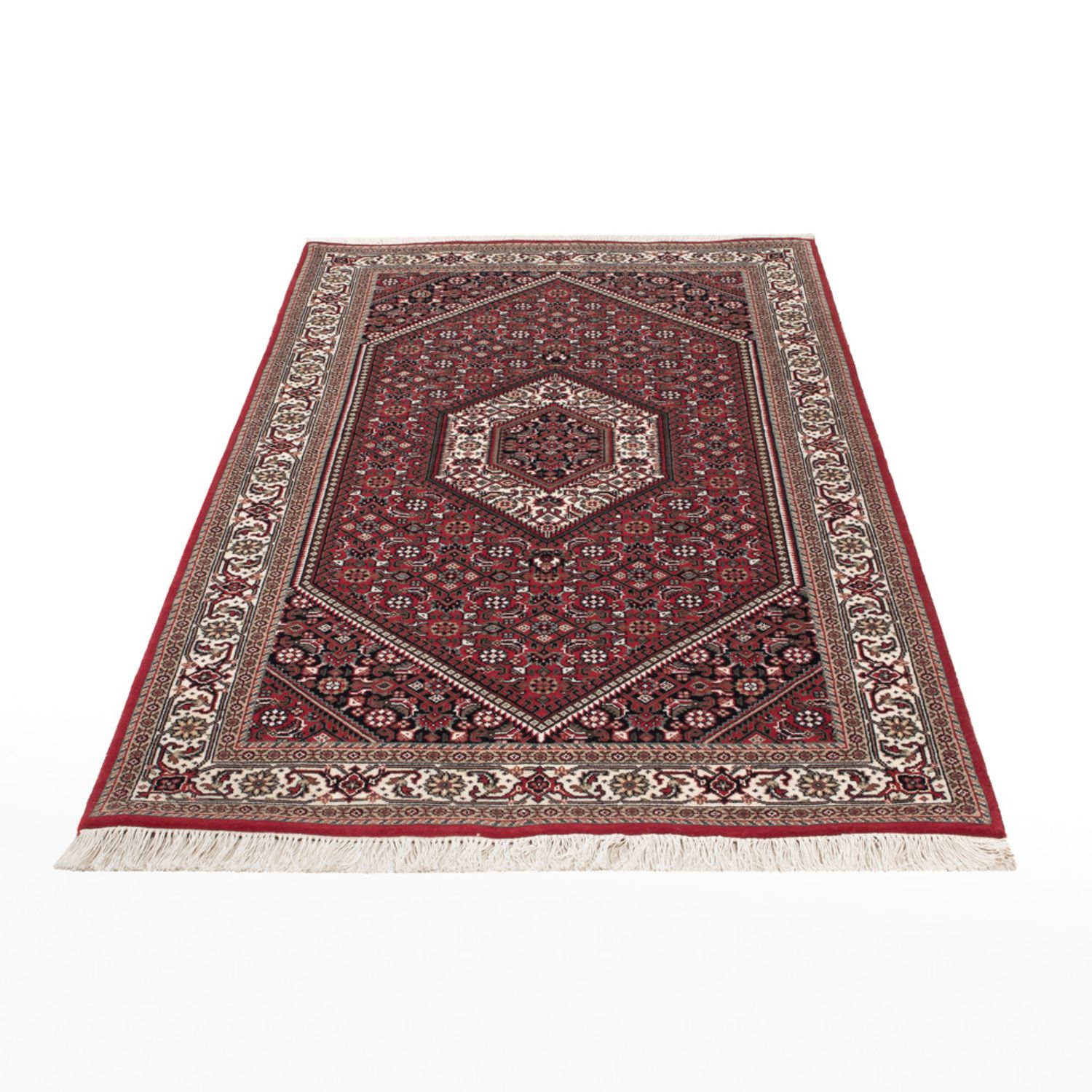 Orientteppich - Bidjar - Indus - 160 x 92 cm - dunkelbeige