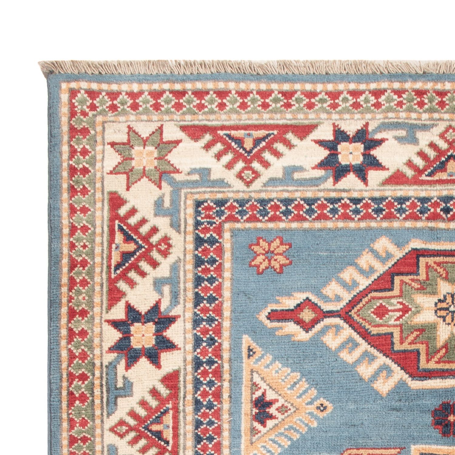 Ziegler Teppich - Kazak - 147 x 100 cm - hellblau