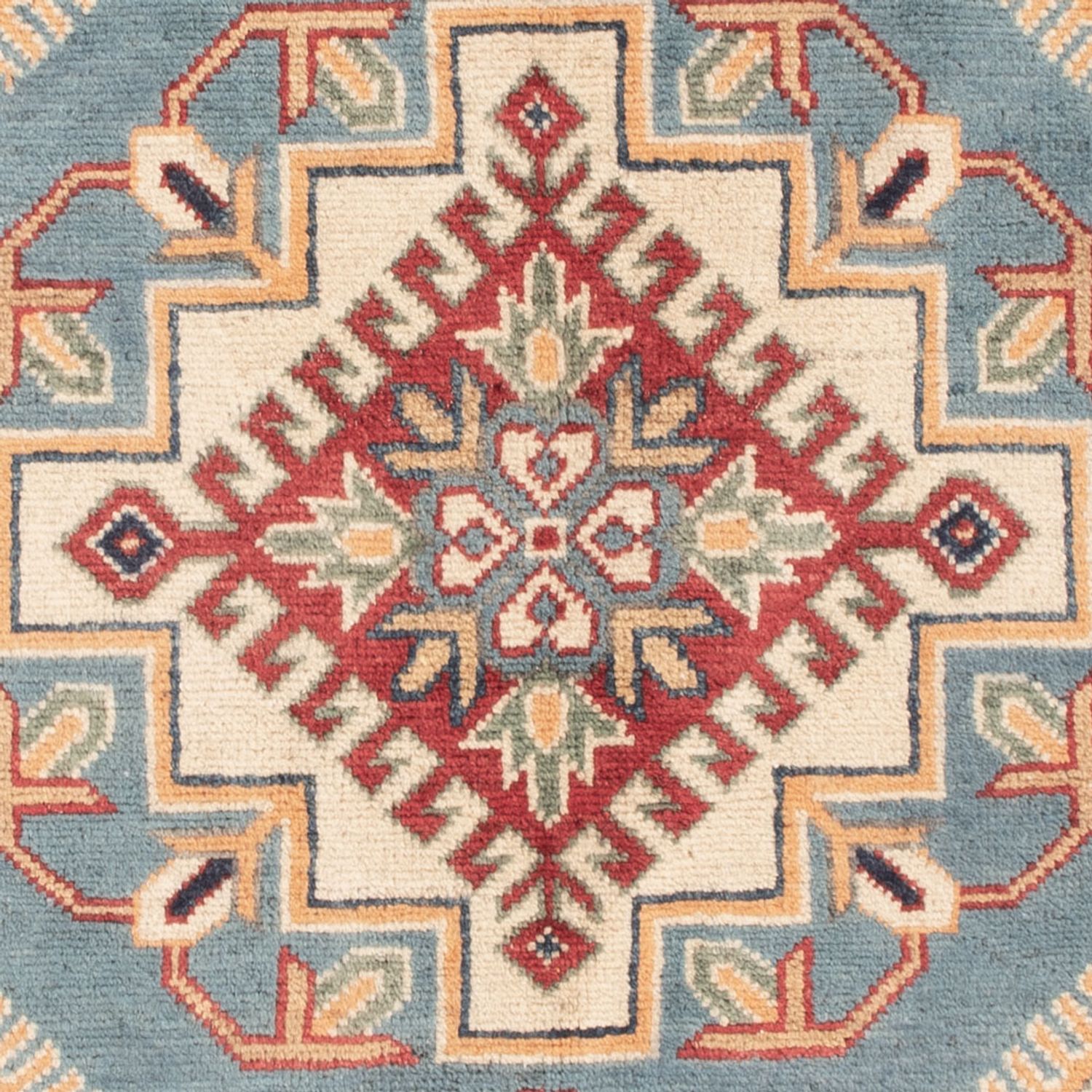 Ziegler Teppich - Kazak - 149 x 97 cm - hellblau
