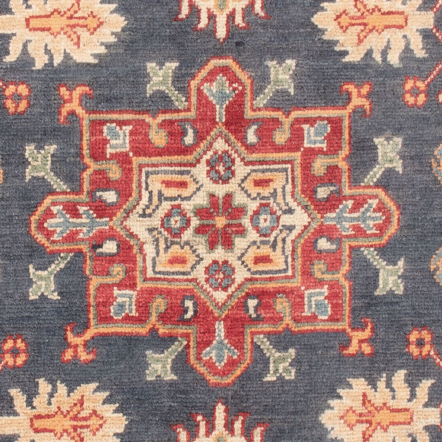 Ziegler Teppich - Kazak - 148 x 97 cm - dunkelblau