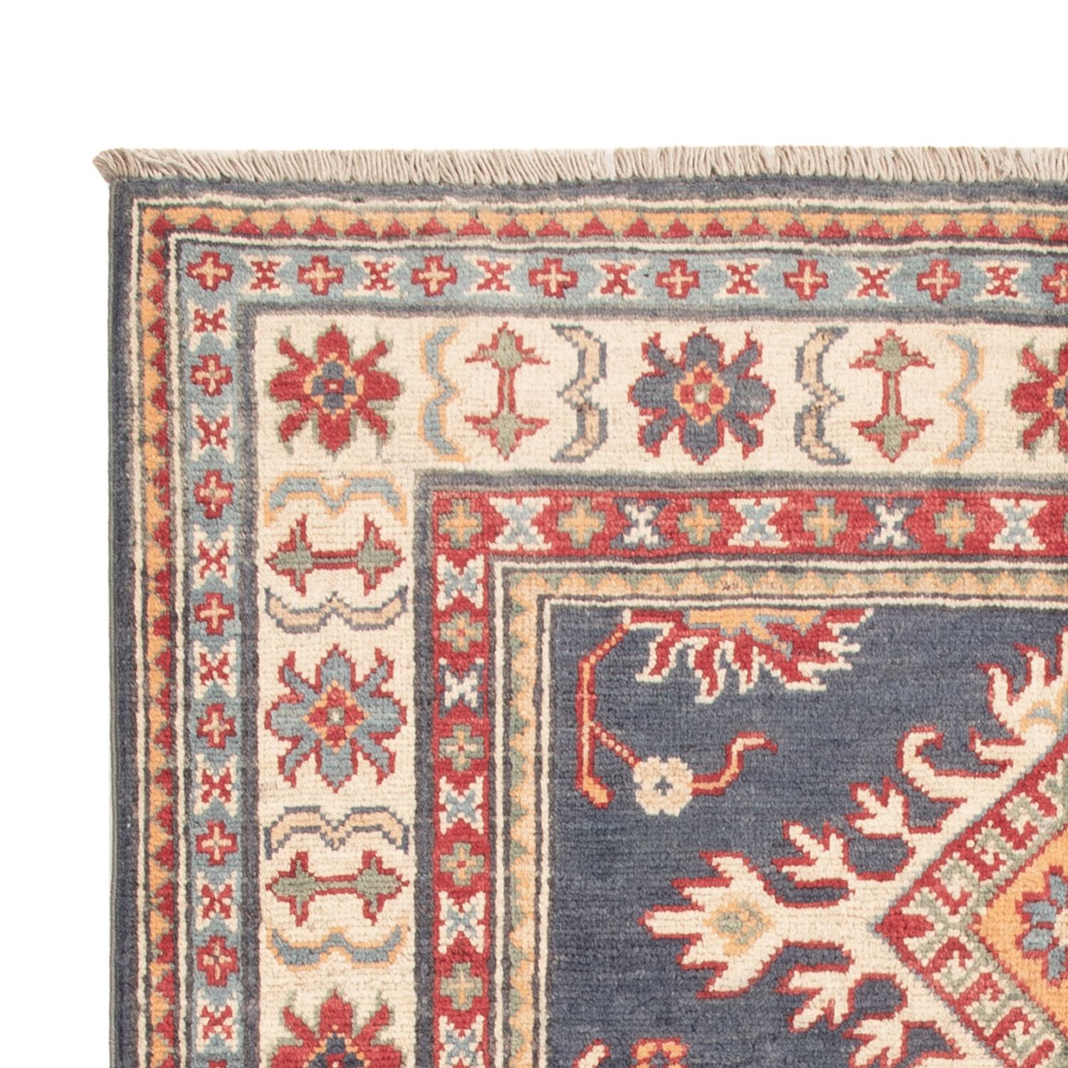 Ziegler Teppich - Kazak - 148 x 97 cm - dunkelblau