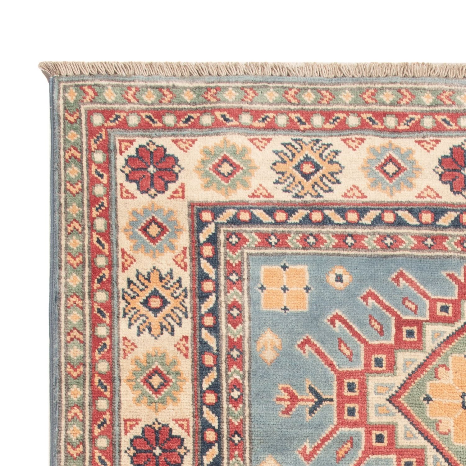 Ziegler Teppich - Kazak - 147 x 98 cm - hellblau