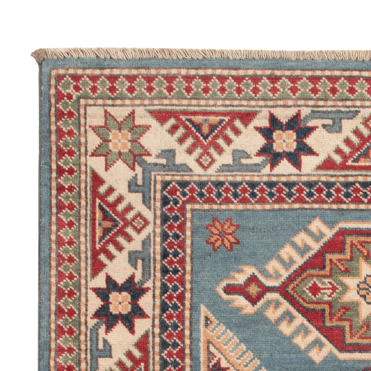Ziegler Teppich - Kazak - 146 x 96 cm - hellblau
