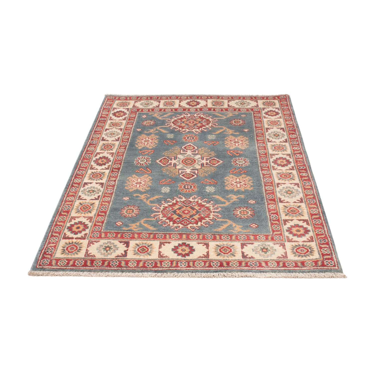 Ziegler Teppich - Kazak - 150 x 98 cm - hellblau