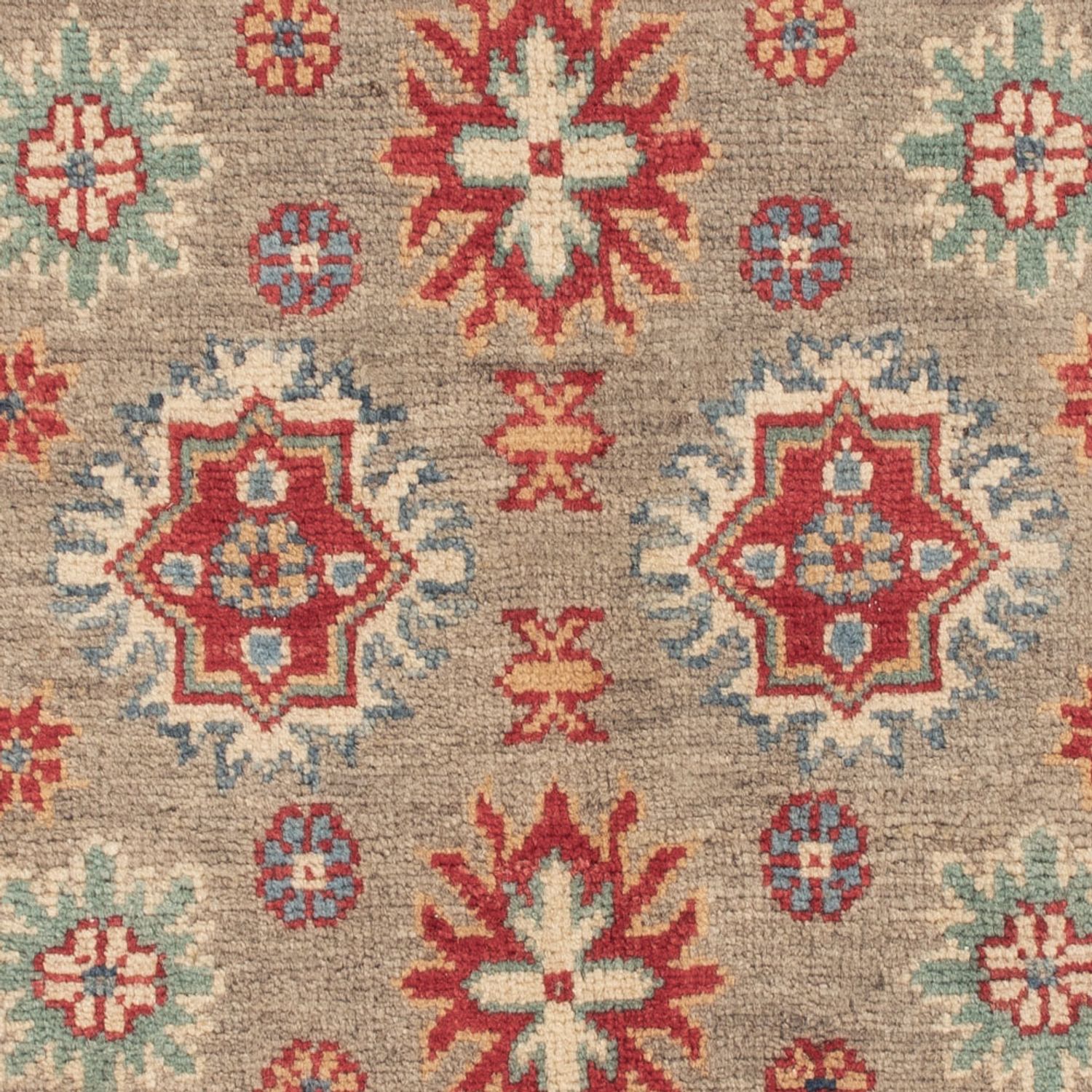 Alfombra Ziegler - Kazak - 124 x 85 cm - verde claro