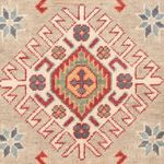 Alfombra Ziegler - Kazak - 126 x 81 cm - verde claro