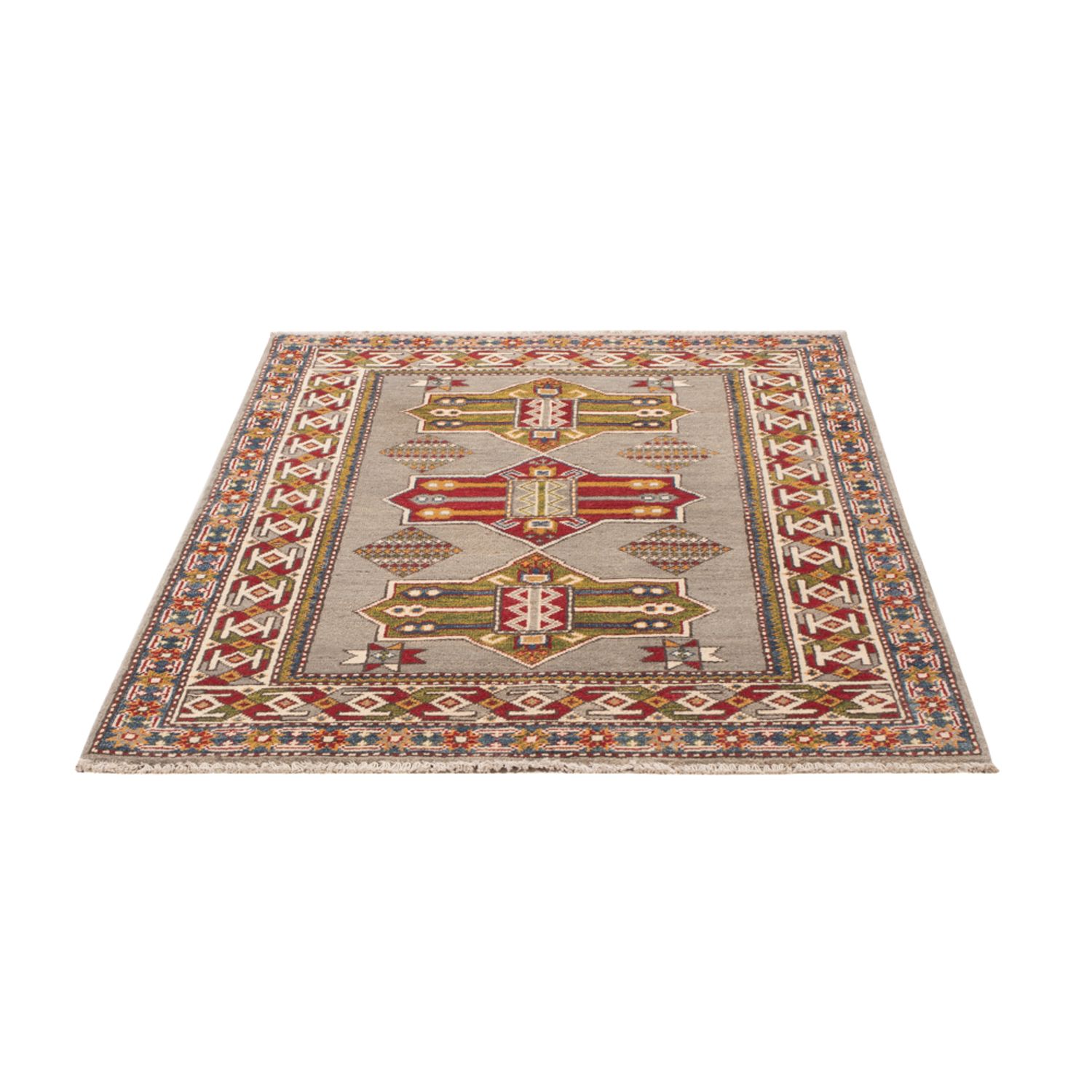 Ziegler Teppich - Kazak - 149 x 101 cm - hellblau