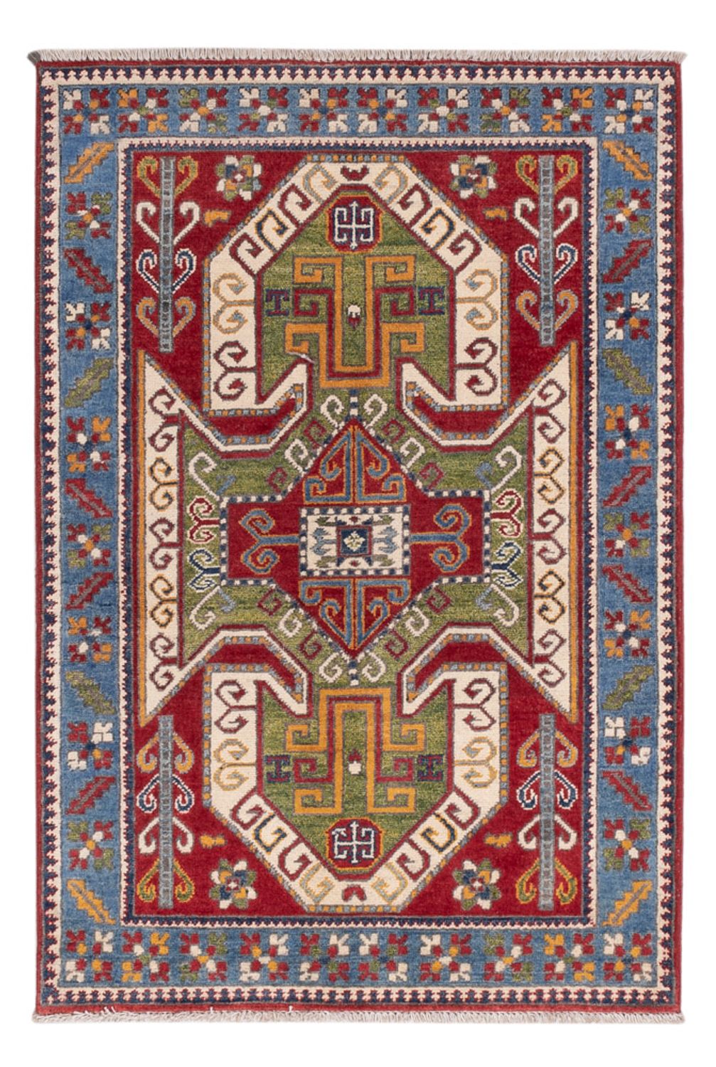 Ziegler Teppich - Kazak - 146 x 100 cm - mehrfarbig