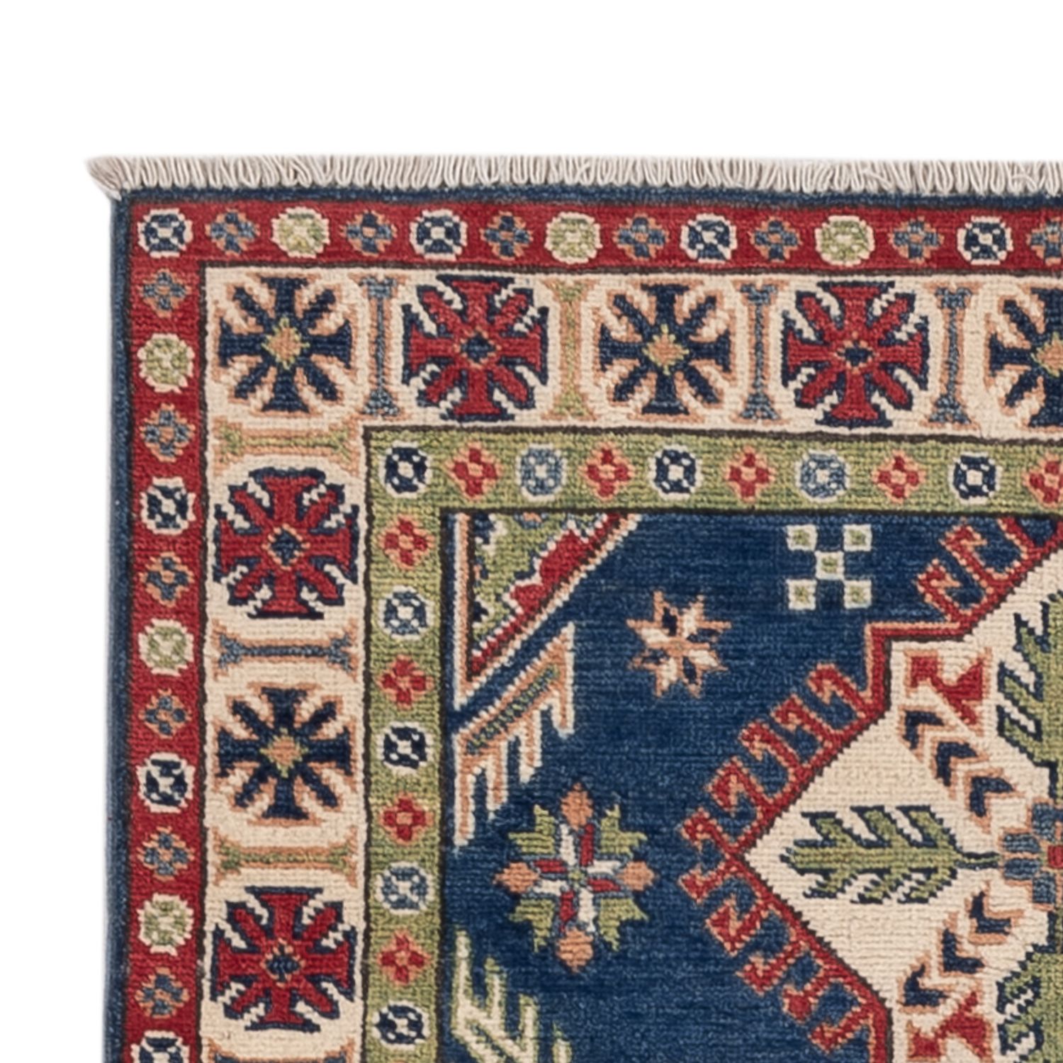 Ziegler Teppich - Kazak - 152 x 98 cm - blau