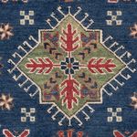 Ziegler Teppich - Kazak - 152 x 98 cm - blau