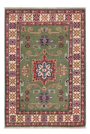 Ziegler Teppich - Kazak - 150 x 101 cm - grün