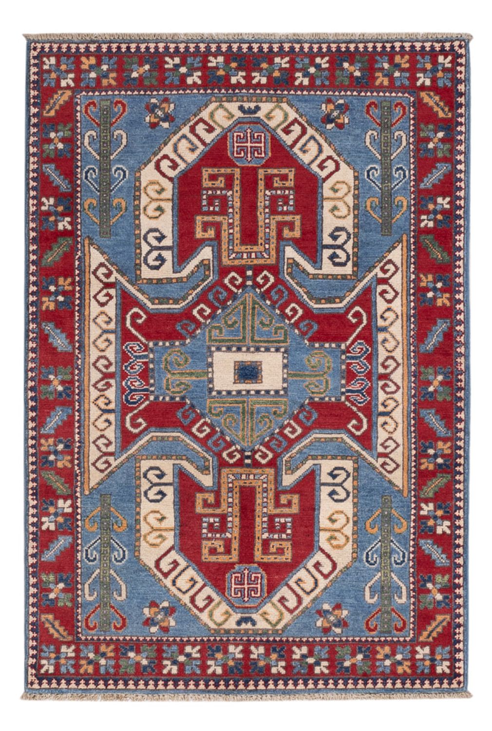 Ziegler Teppich - Kazak - 150 x 100 cm - mehrfarbig