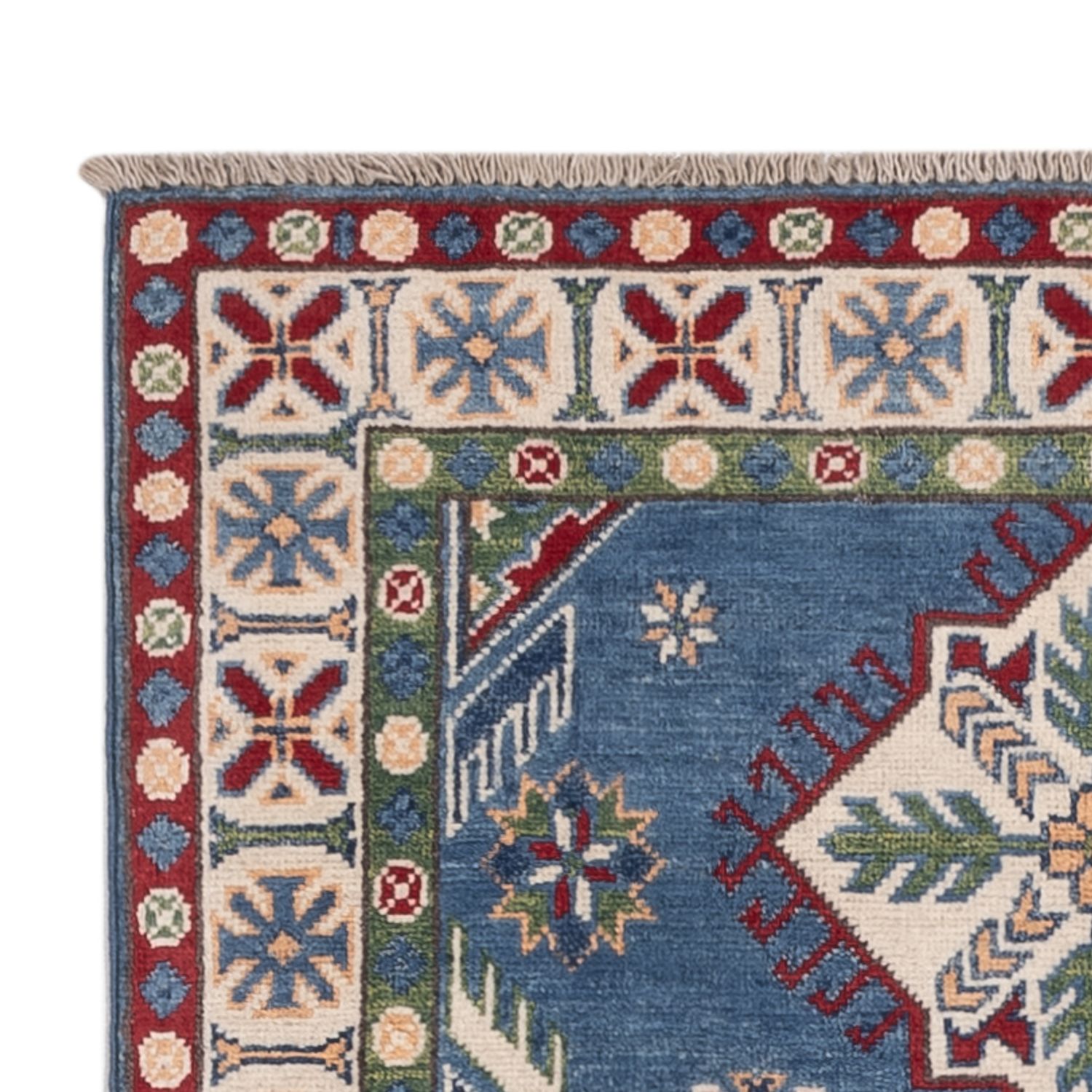Ziegler Teppich - Kazak - 142 x 101 cm - blau