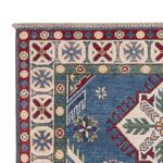 Ziegler Teppich - Kazak - 142 x 101 cm - blau