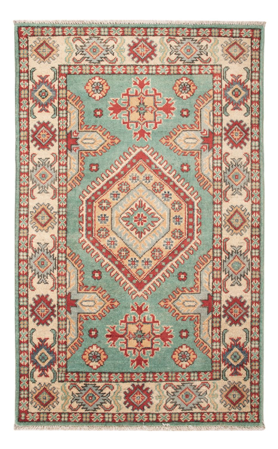 Zieglerův koberec - Kazak - 127 x 77 cm - tyrkysová