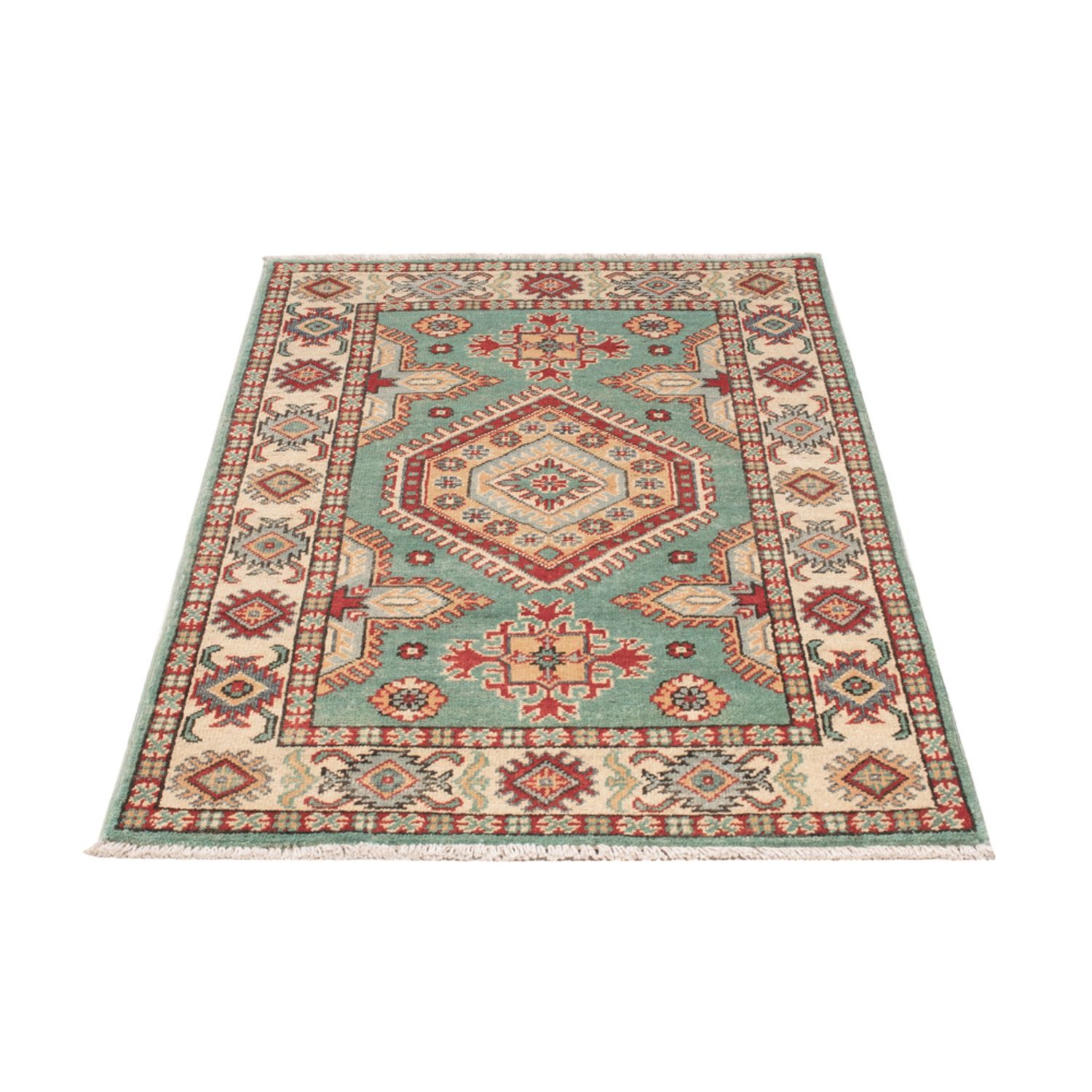Zieglerův koberec - Kazak - 127 x 77 cm - tyrkysová